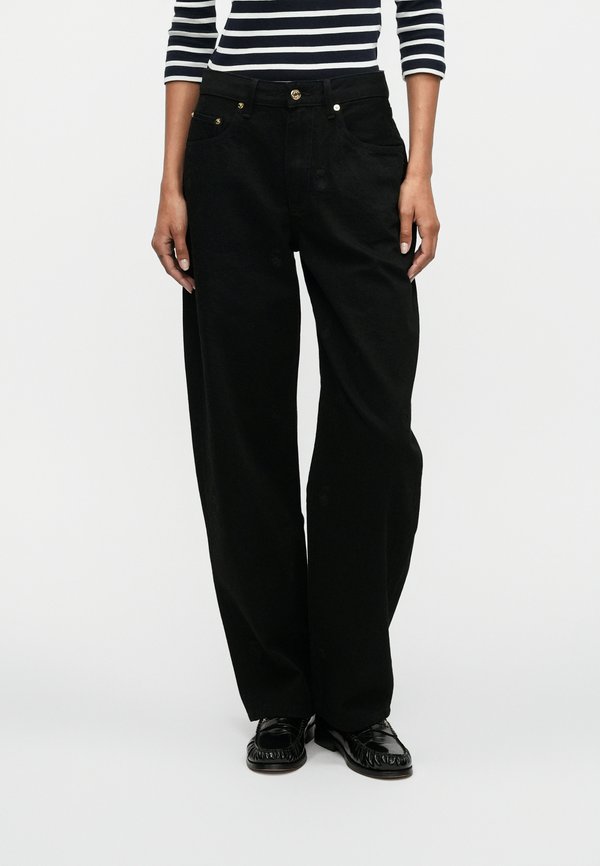Tommy Hilfiger MID RISE BARREL LEG BLACK JEANS