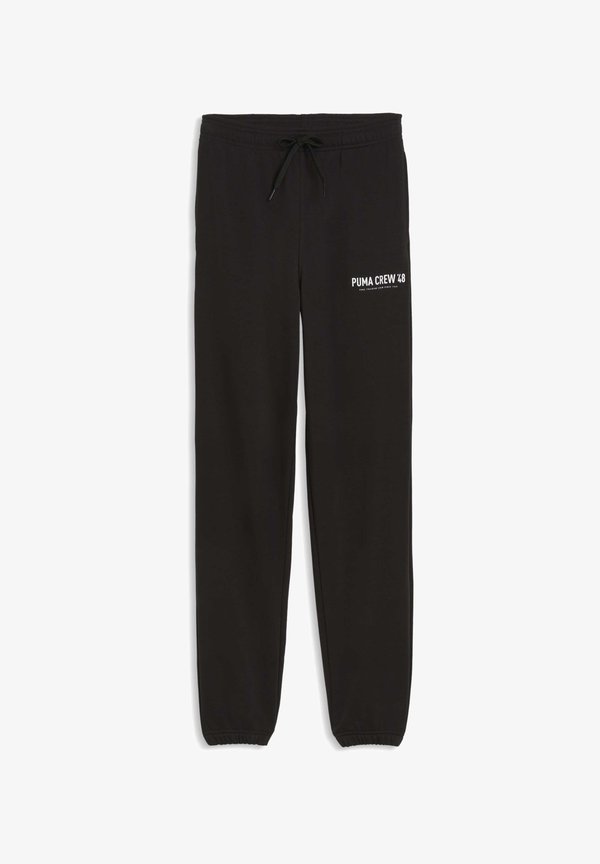Puma GRAPHICS TRAINING JOGGING - Tracksuit bottoms - black