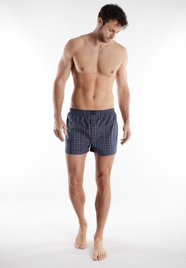 TOM TAILOR 2-PACK - Boxer shorts - braun-mittel-karo