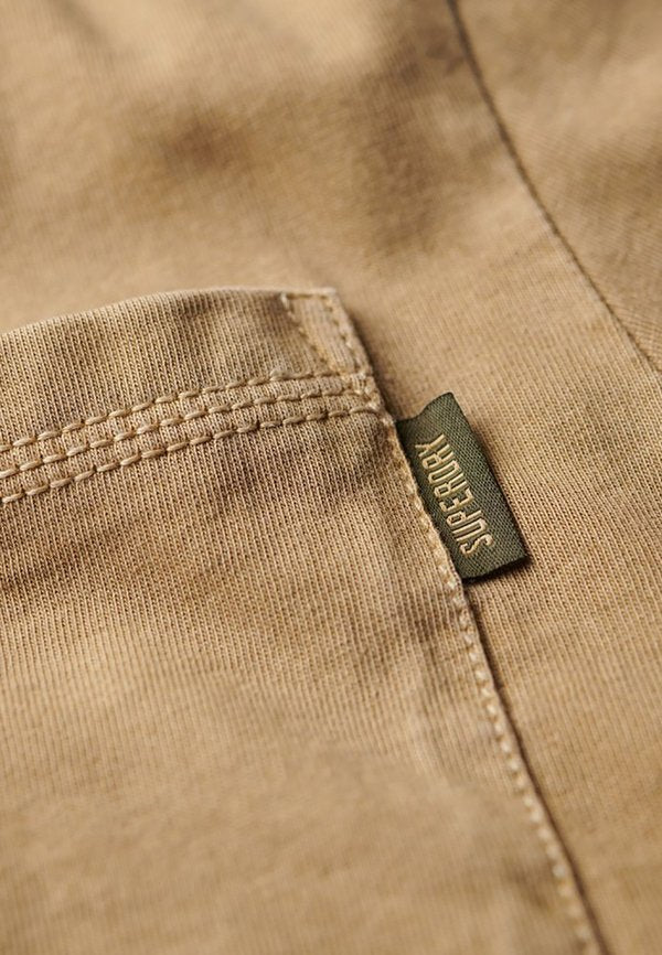 Superdry & Co CONTRAST STITCH POCKET WASHED CAPPUCCINO