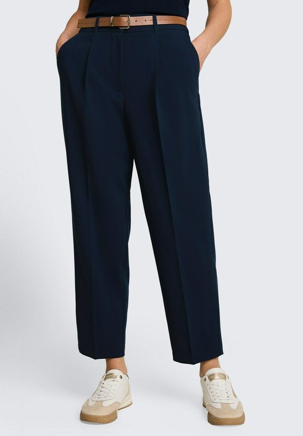 TOM TAILOR LOOSE FIT BARREL
 - Trousers - sky captain blue