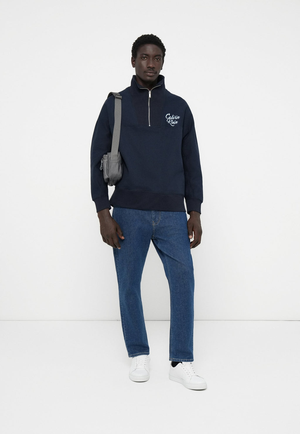 Calvin Klein Jeans PREMIUM LOGO FUNNEL NECK UNISEX