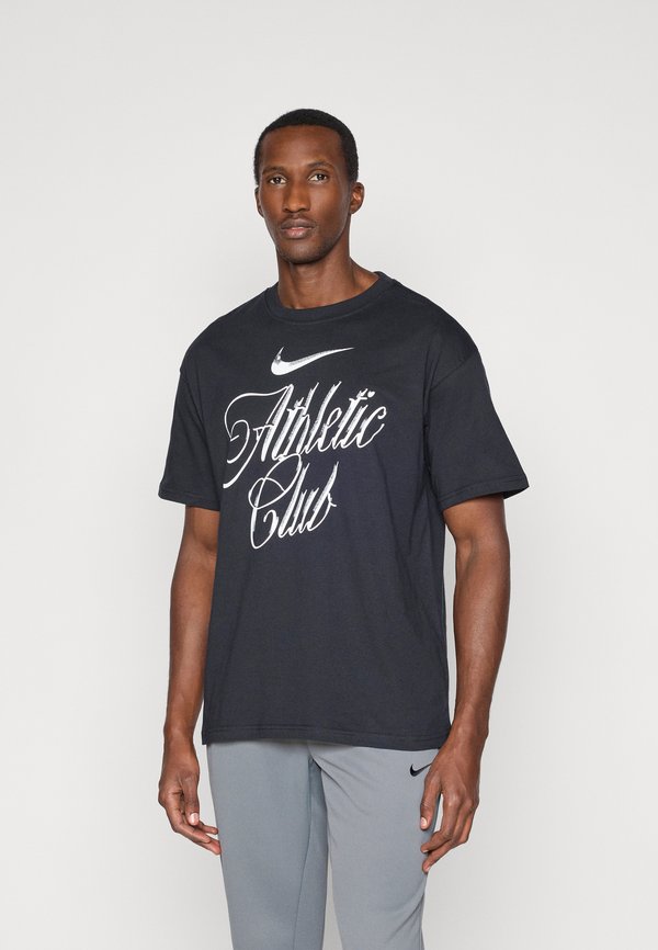 Nike Performance TEE SCRIPT - Print T-shirt - black