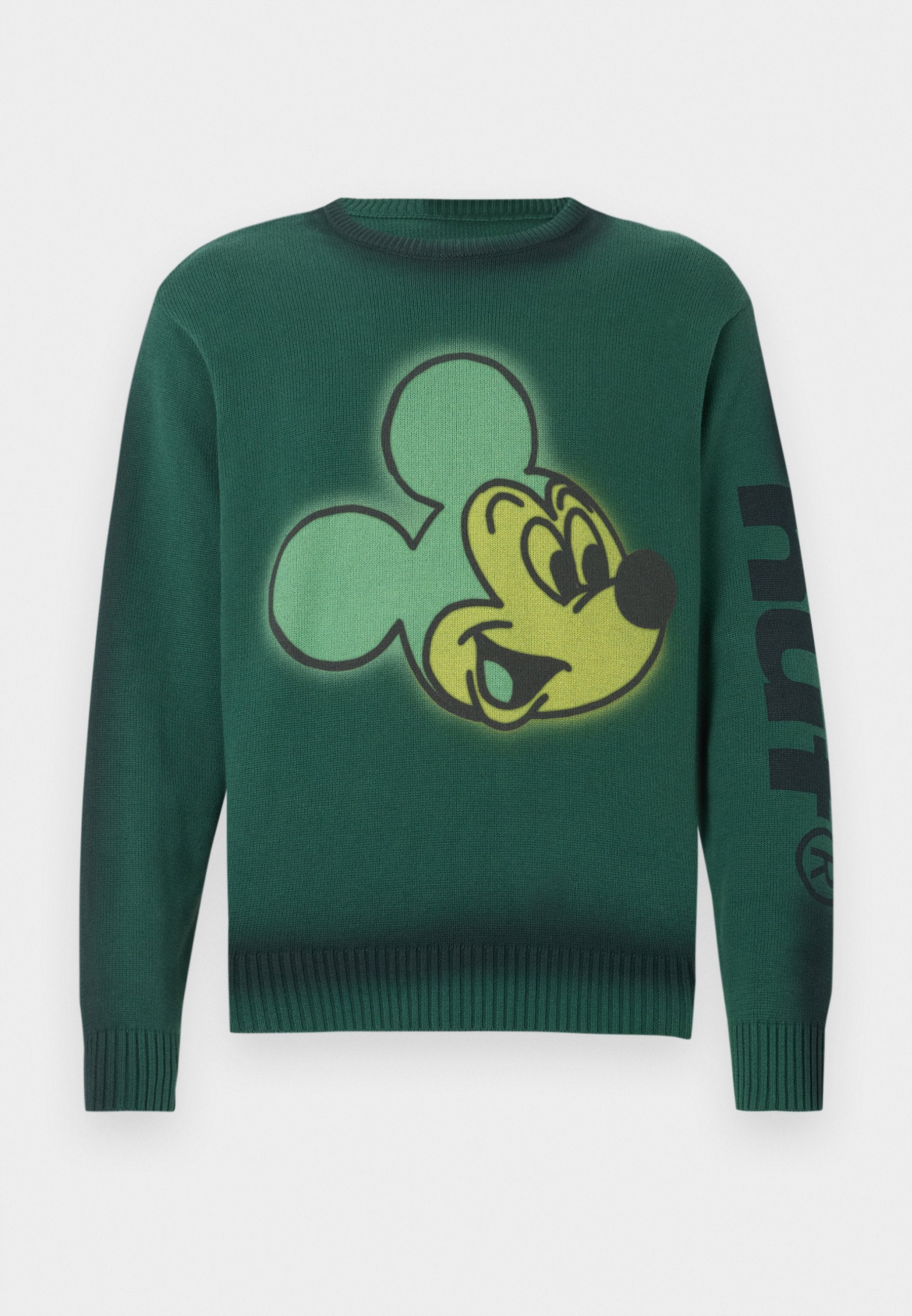 HUF MICKEY SPRAY CREW NECK SWEATER UNISEX
