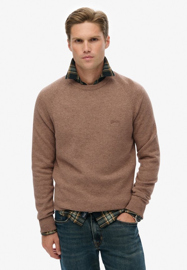 Superdry & Co Jumper - macadamia brown marl