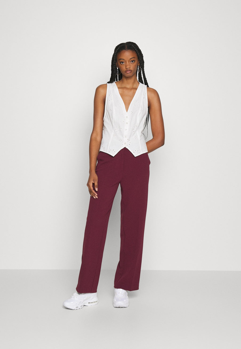 ONLY ONLCAROLINA HIGH WAIST LONG PANT
