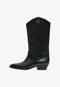 Bershka COWBOY - BOOTS - Cowboy/Biker boots - black