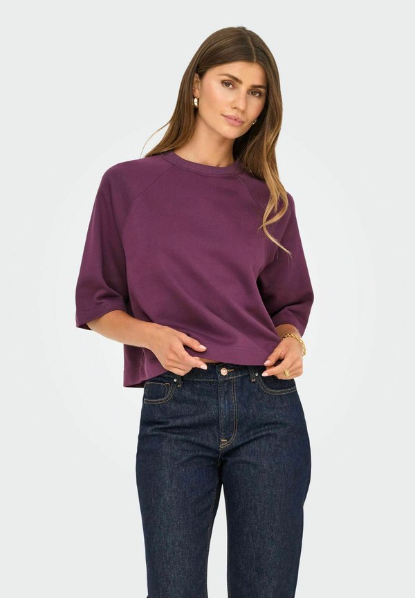 ONLY Sweat ONLDASIE Sweat - Sweatshirt - mauve wine