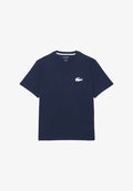 Lacoste Print T-shirt - bleu marine   blanc