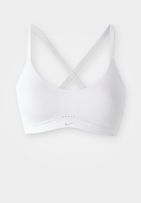 Nike Performance ALATE MINIMALIST BRA - Light support sports bra - white/cool grey