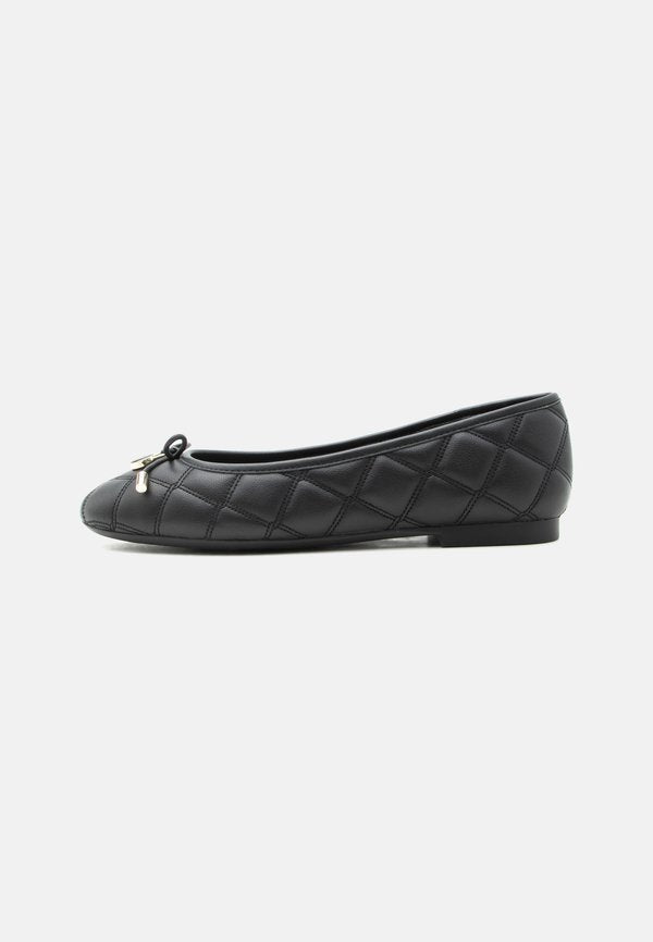 Tommy Hilfiger CHARM QUILTED - Ballet pumps - black