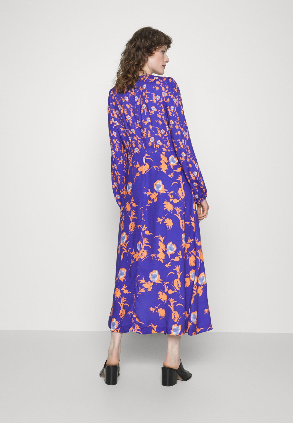 Closet LONDON GATHERED NECK DRESS