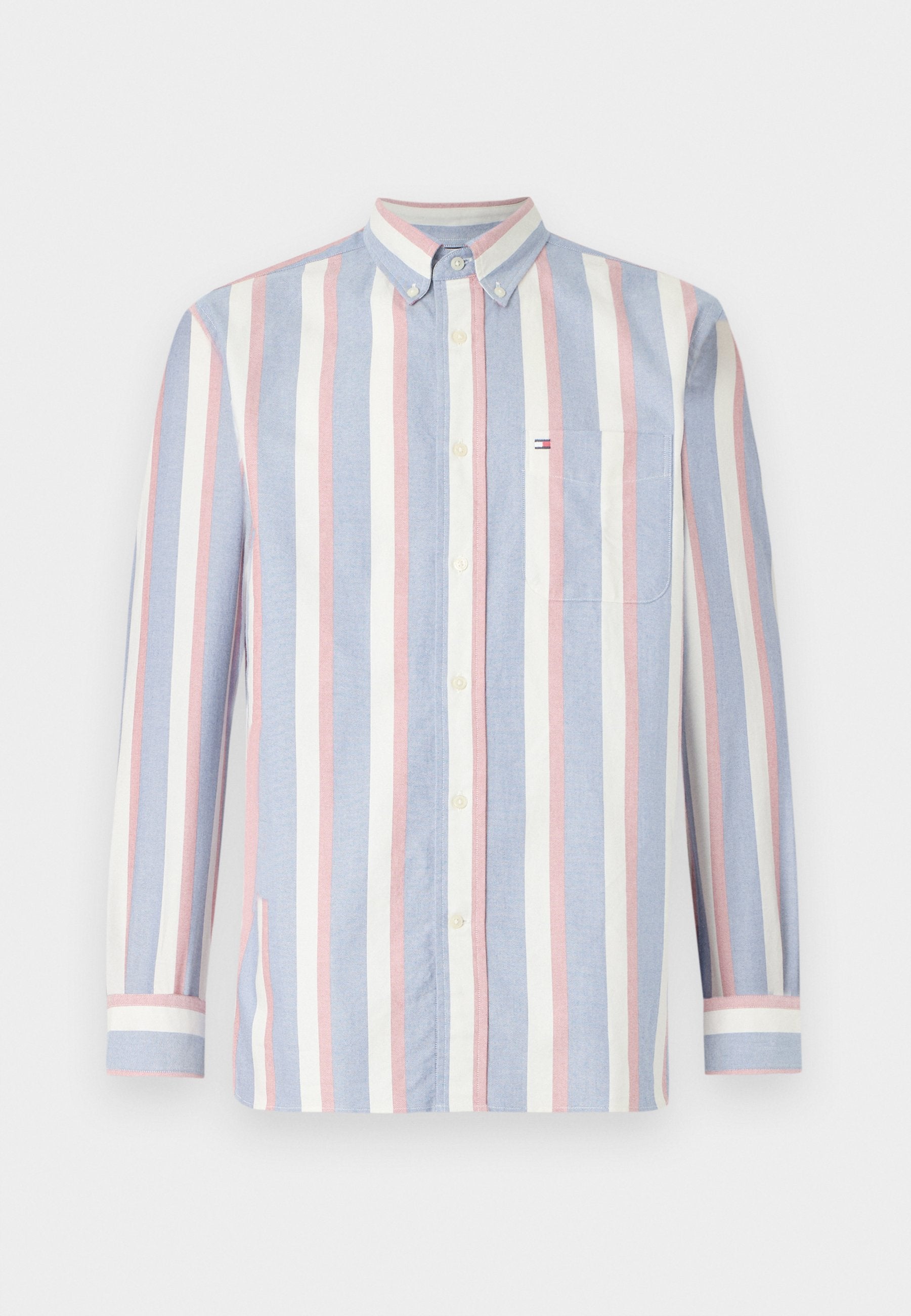 RELAXED FIT STRIPE OXFORD SHIRT Media 1