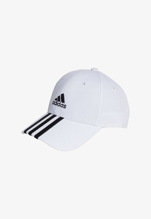 adidas Sportswear 3-STRIPES TWILL BASEBALL - Cap - white black