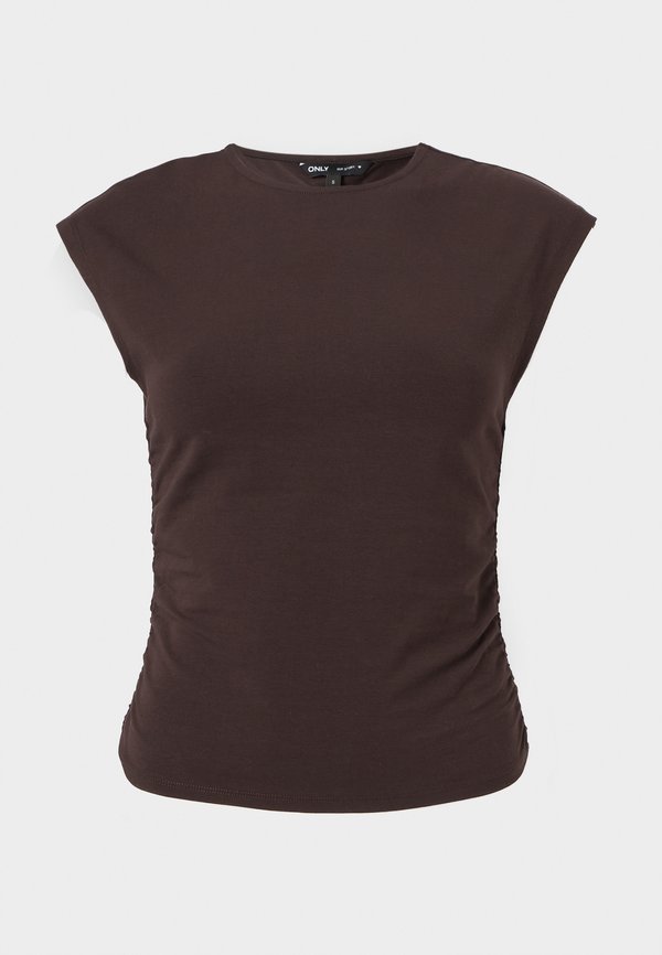 ONLY ONLMIRA - Basic T-shirt - black coffee