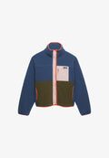 Superdry & Co COLOUR BLOCK - Fleece jacket - moonlight blue