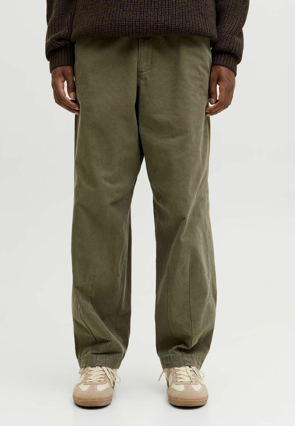Jack & Jones Barrel Fit - Trousers - olive night