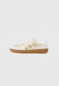 TH MONOGRAM METALLIC LEATHER TRAINERS Media 1