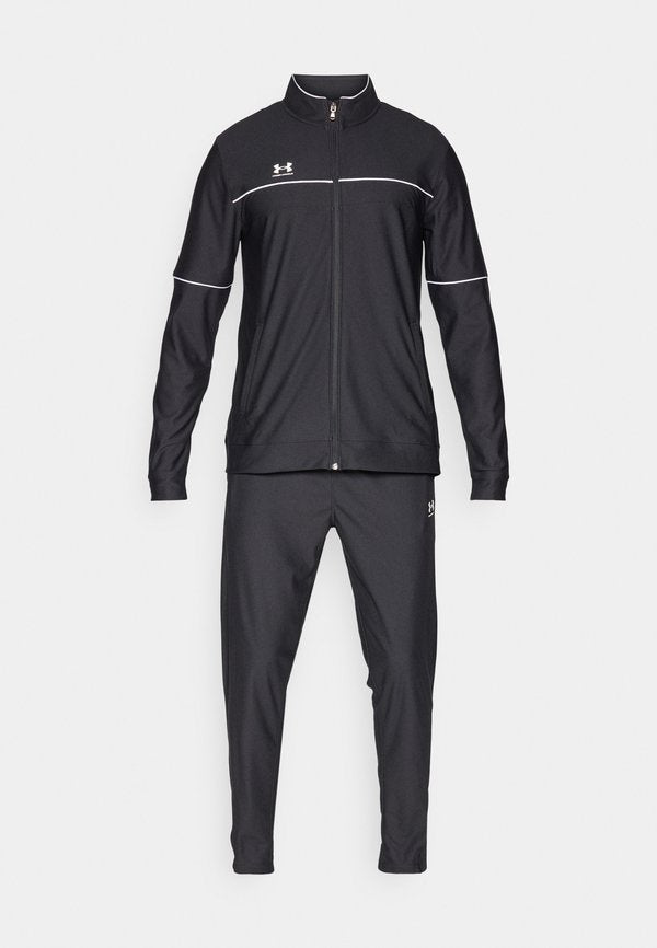 Under Armour CHALLENGER - Tracksuit - black/white