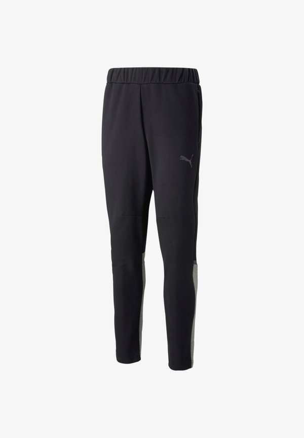 Puma FUSSBALL - CUP CASUALS - Tracksuit bottoms - schwarz