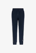 Guess JOGGING -PRÄGELOGO - Tracksuit bottoms - dunkelblau