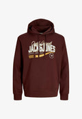 Jack & Jones HOODIE HOODIE - Hoodie - bitter chocolate