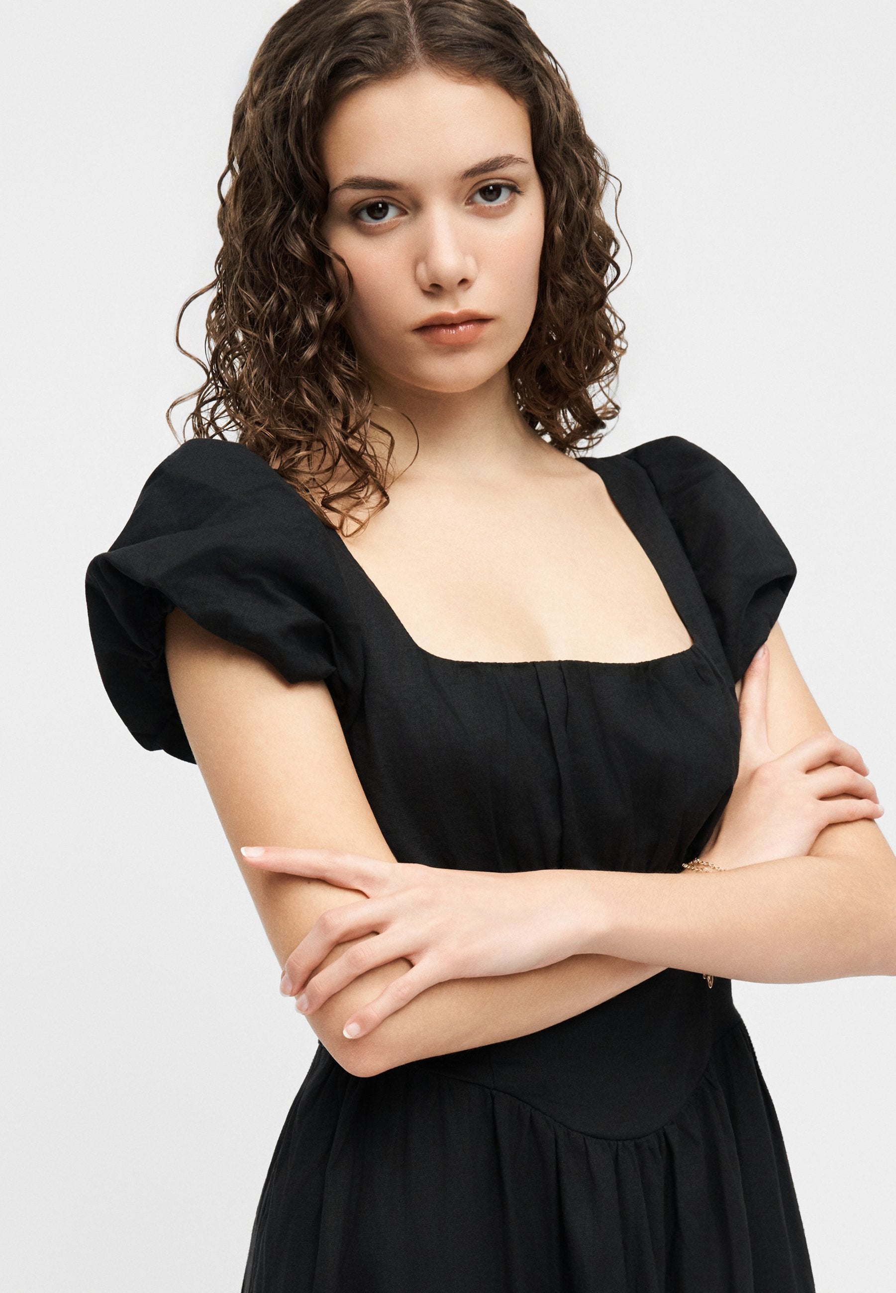 GAP Petite DROPWAIST MAXI DRESS
