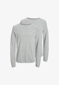 Jack & Jones 2 PACK - Jumper - light grey melange