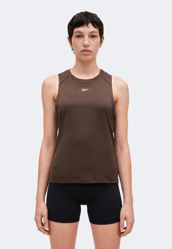 Reebok ID TRAIN TANK - Top - espresso