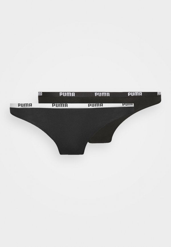 Puma WOMEN 2 PACK - Briefs - black