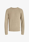 Jack & Jones Knitted Plain Knitted - Jumper - crockery