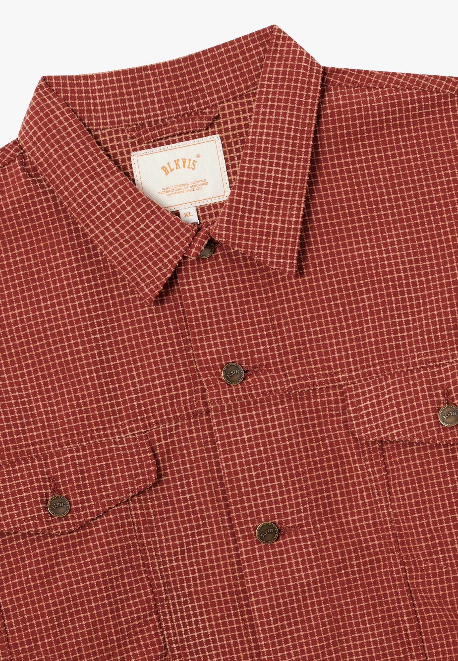 BLKVIS CHECKED CHENILLE JACKET