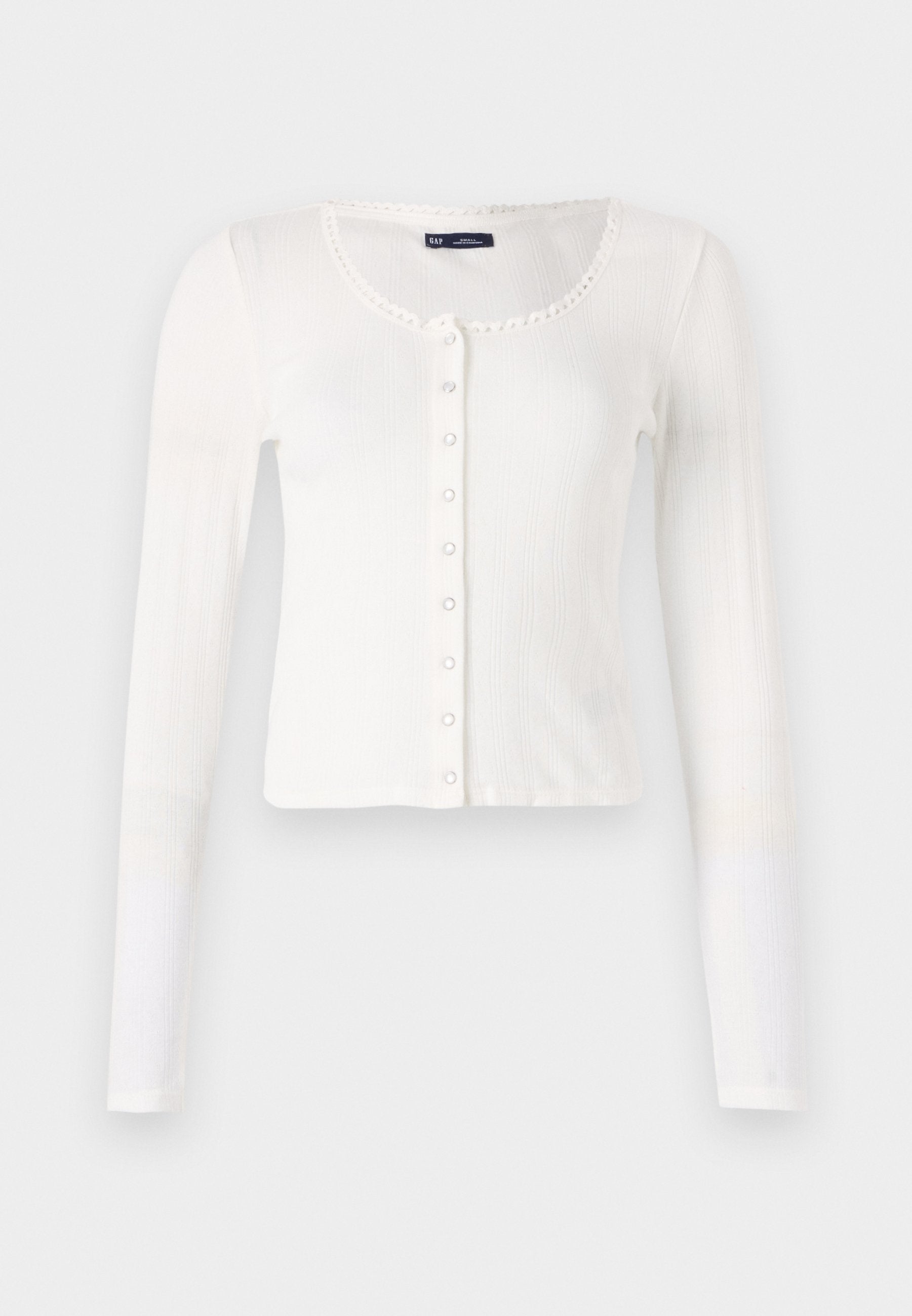 GAP POINTELLE SCOOP CARDI