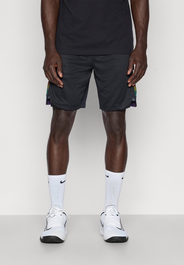 Nike Performance DENVER NUGGETS MNK DF SWGMN SHORT CITY EDITION 25 - Sports shorts - black/amarillo