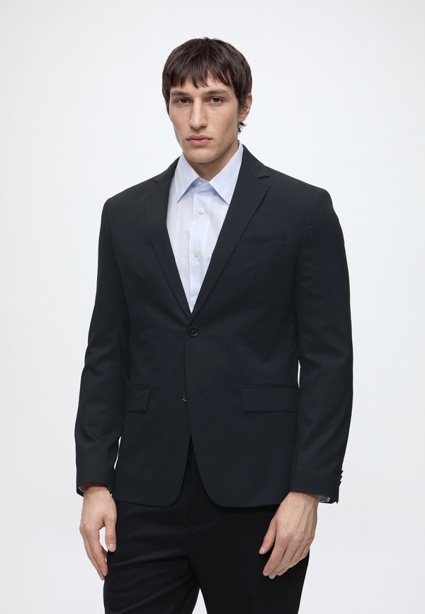 Calvin Klein STRETCH REGULAR BLAZER - Blazer jacket - midnight navy