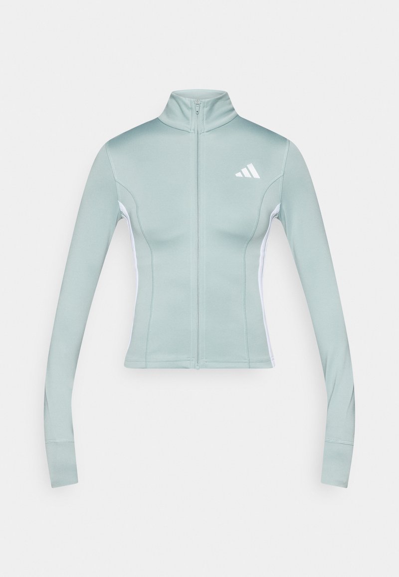 WORKOUT ESSENTIALS 3 STRIPES ZIP THROUGH Media 1
