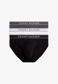 Tommy Hilfiger 3P BRIEF - Briefs - blk drk ash wht