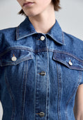 David Koma SHORT SLEEVE BOXY DRESS