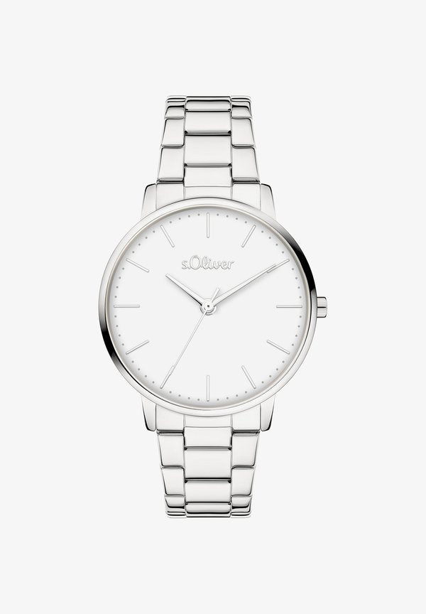 s.Oliver MODERN BASICS - Watch - silber