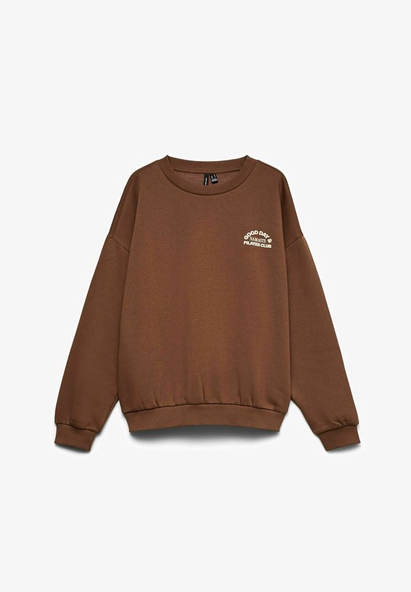 Vero Moda SWEATSHIRTS VMADINE SWEATSHIRT - Sweatshirt - cocoa brown
