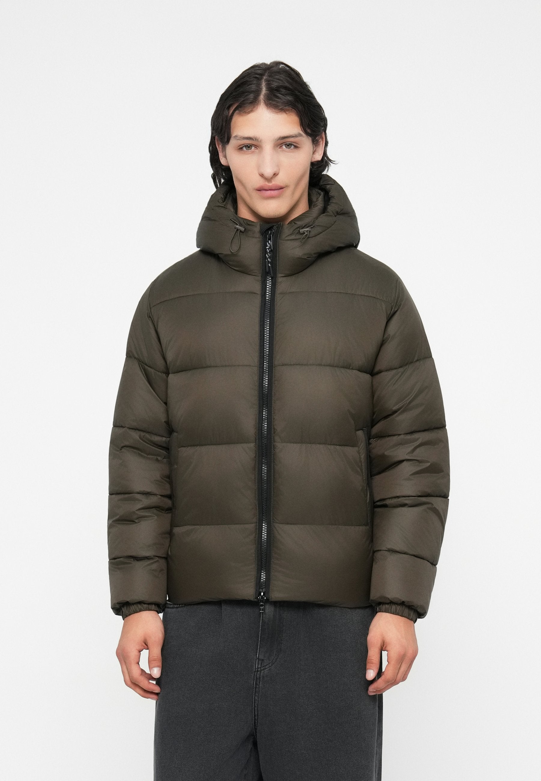 Abercrombie & Fitch AIRCLOUD HOODED PUFFER