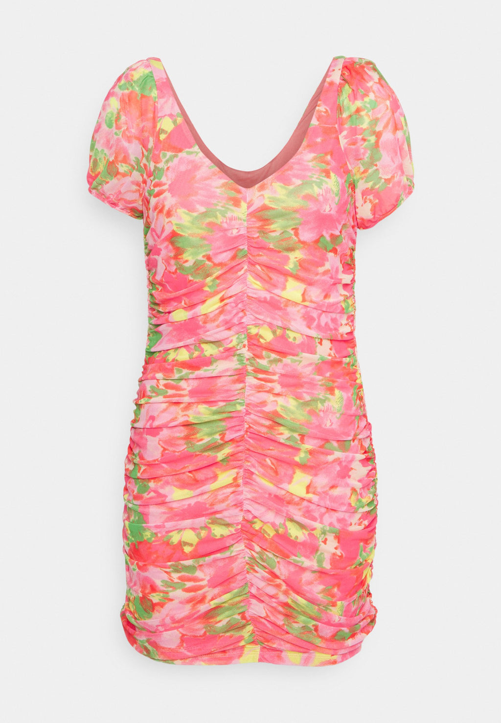 ONLY ONLPARIS PUFF V NECK DRESS