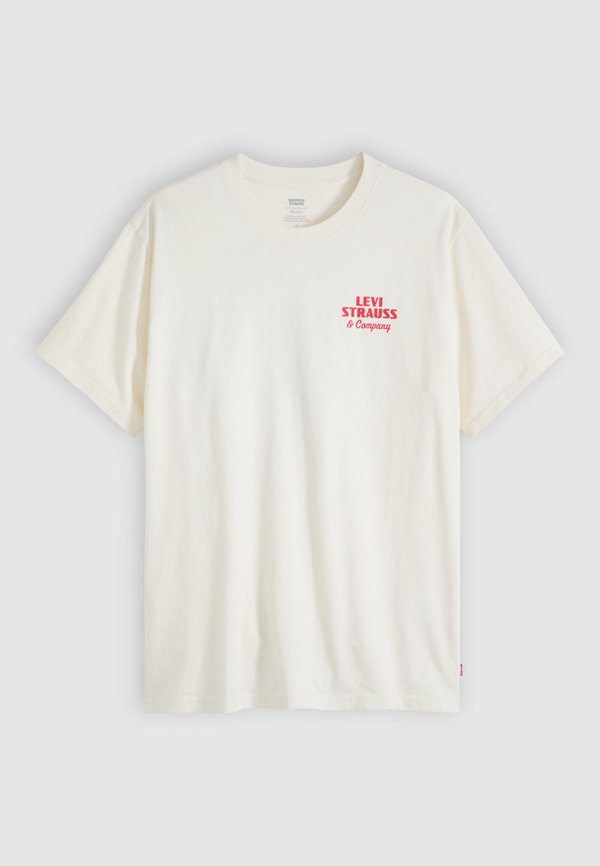 Levi's® RELAXED FIT TEE - Print T-shirt - egret