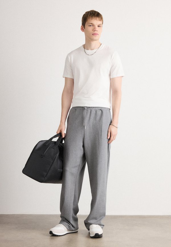 Calvin Klein STRETCH SLIM TEE LIQUID TOUCH TEES 2 PACK - Basic T-shirt - black/bright white