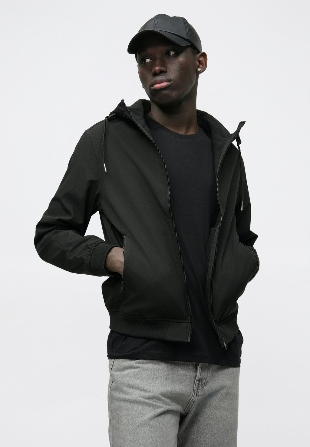 Jack & Jones JJEBASIC SOFTSHELL HOOD NOOS