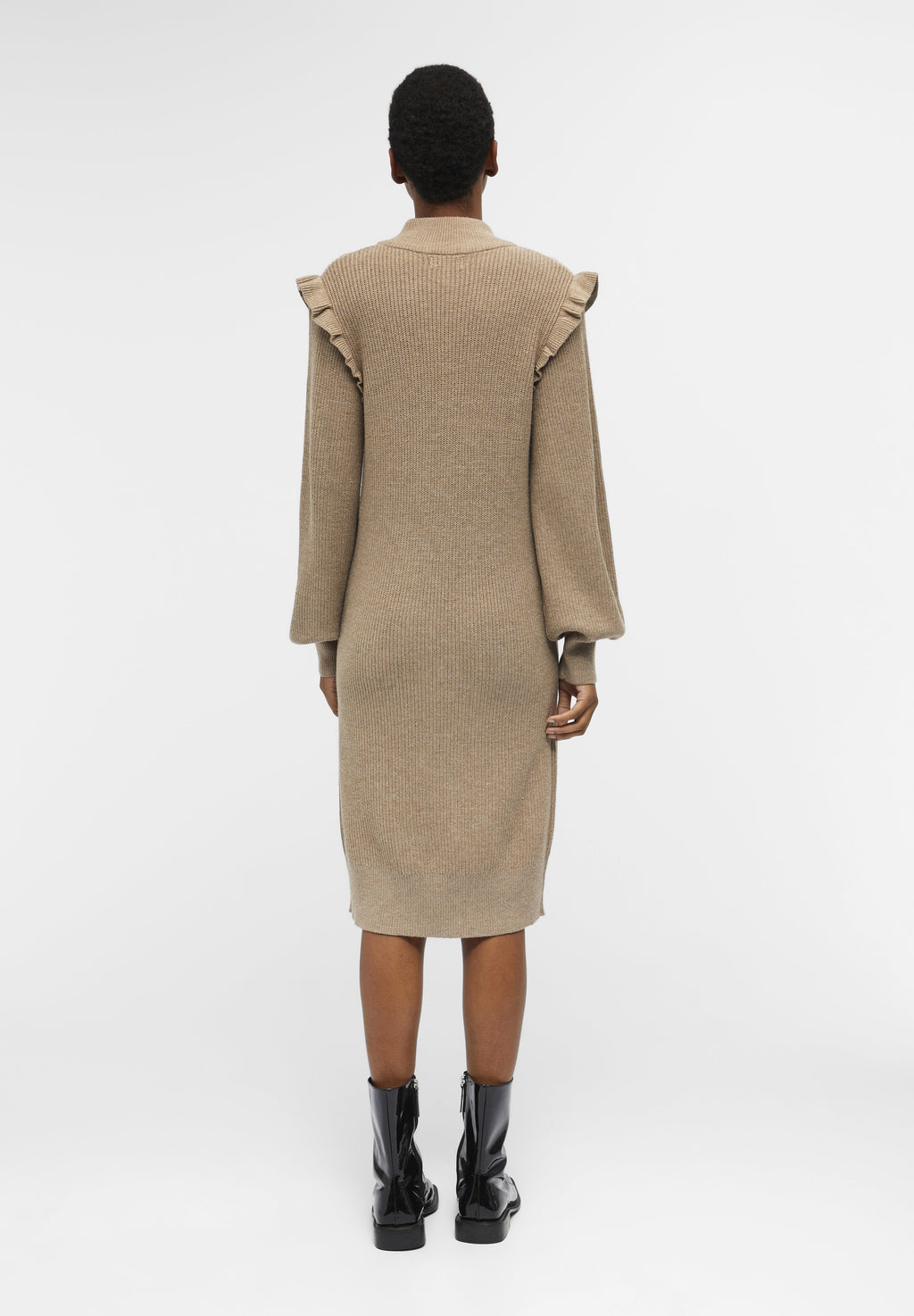 Object OBJMALENA RUFFLE DRESS