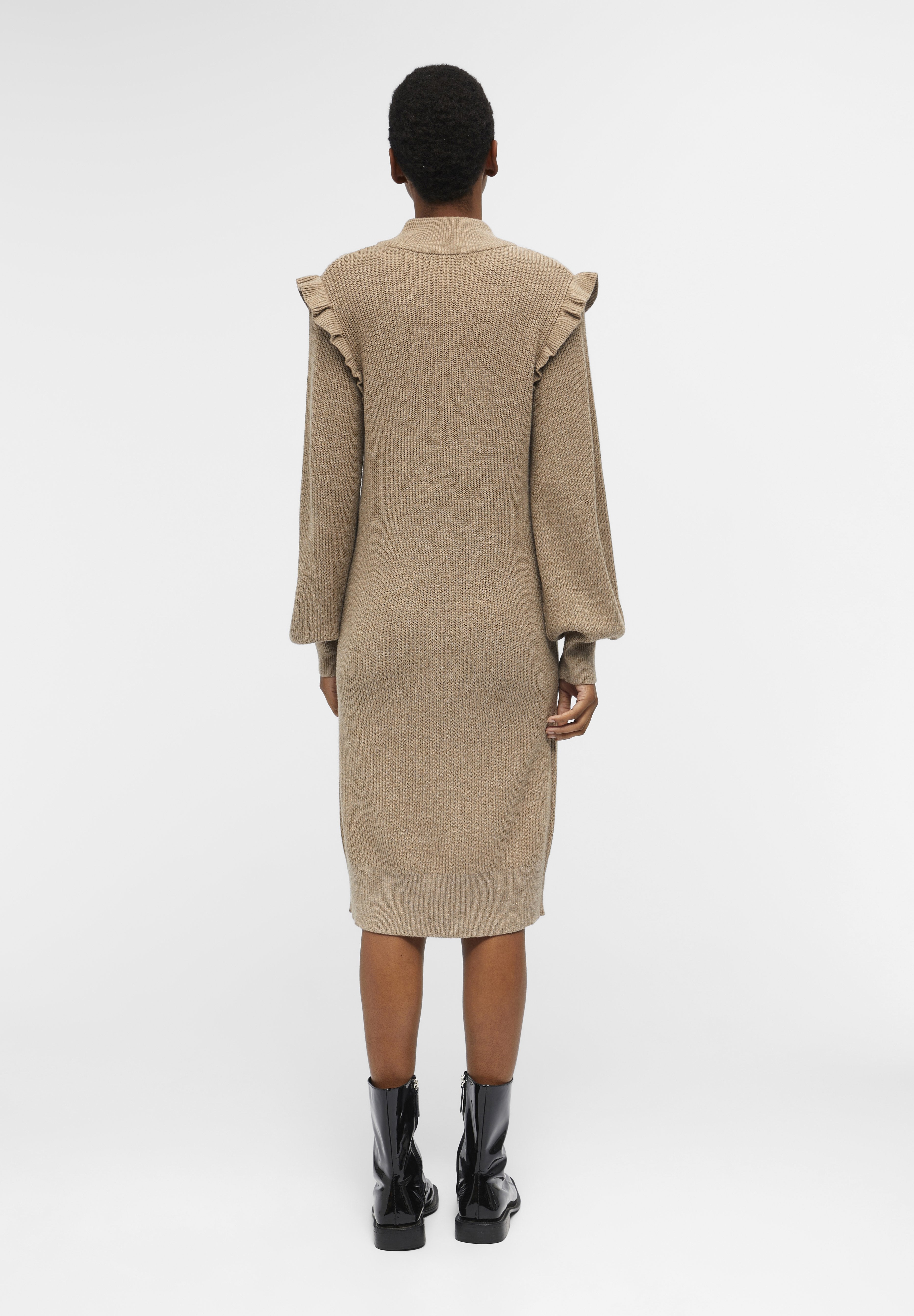 Object OBJMALENA RUFFLE DRESS