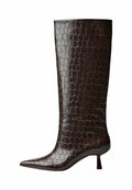 EMBOSSED KITTEN-HEEL Media 1