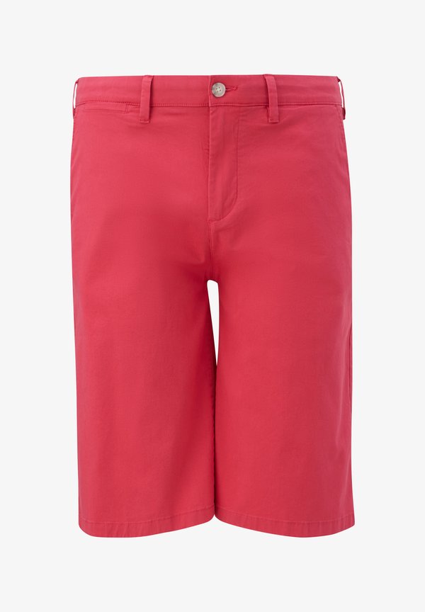 s.Oliver BERMUDA MIT SCHLAUFEN - Shorts - himbeere