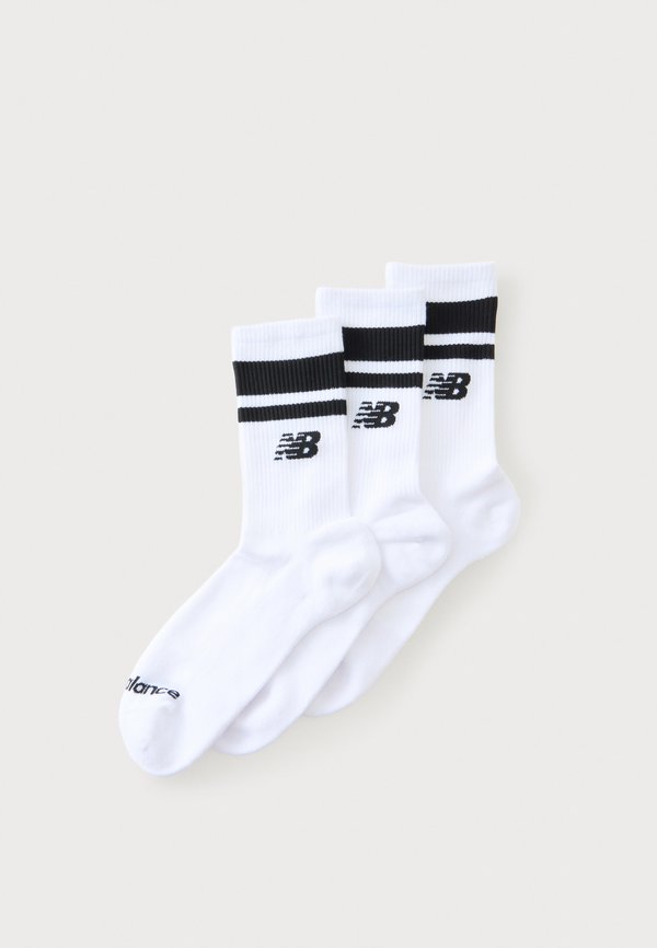 New Balance RUN REPREVE SEASONAL UNISEX 3 PACK - Socks - white